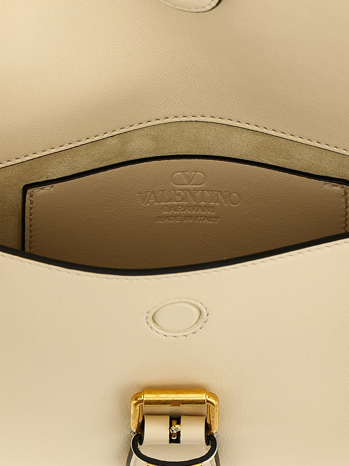 White Leather Shoulder Bag