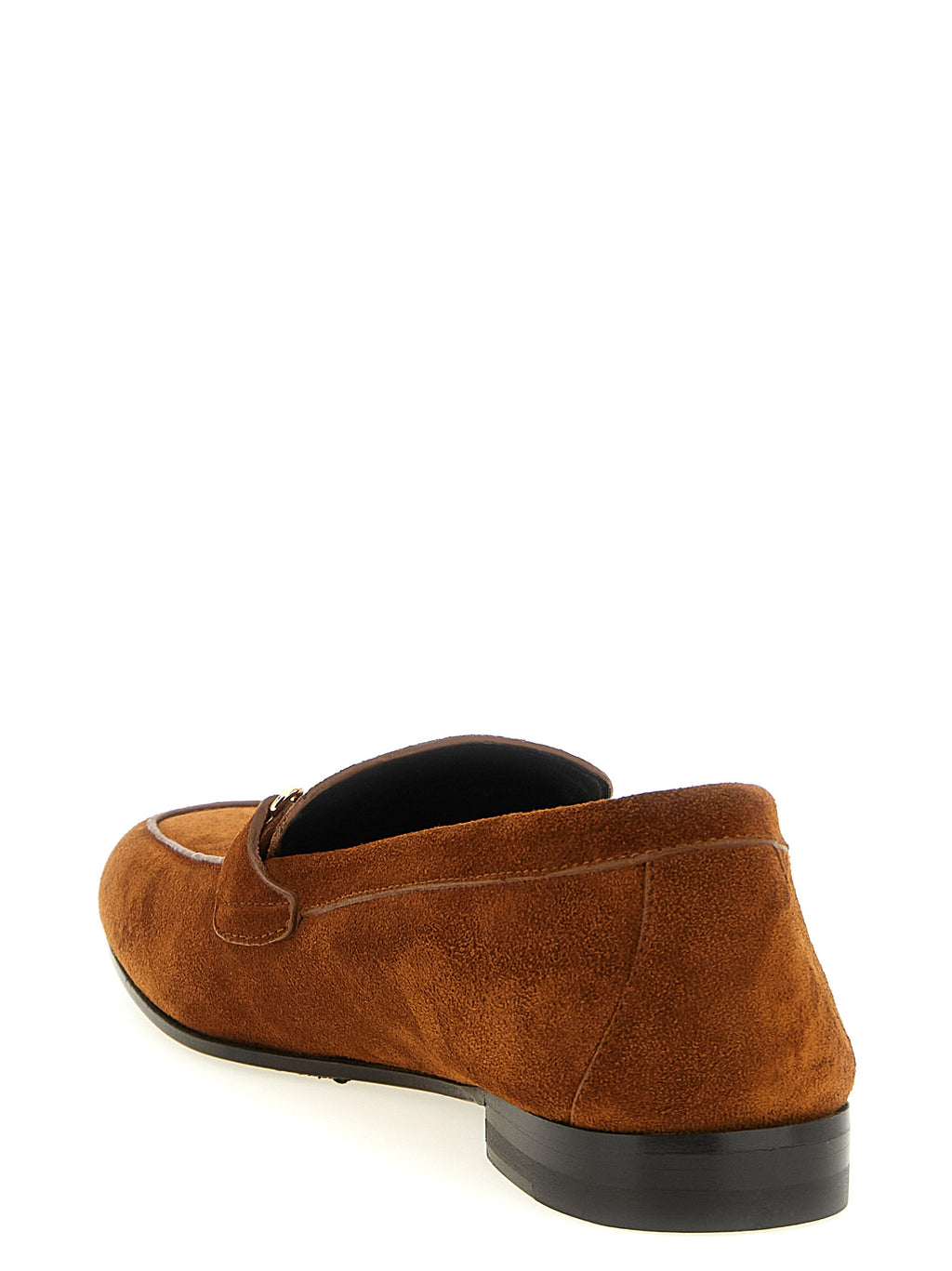 Brown Suede Loafers
