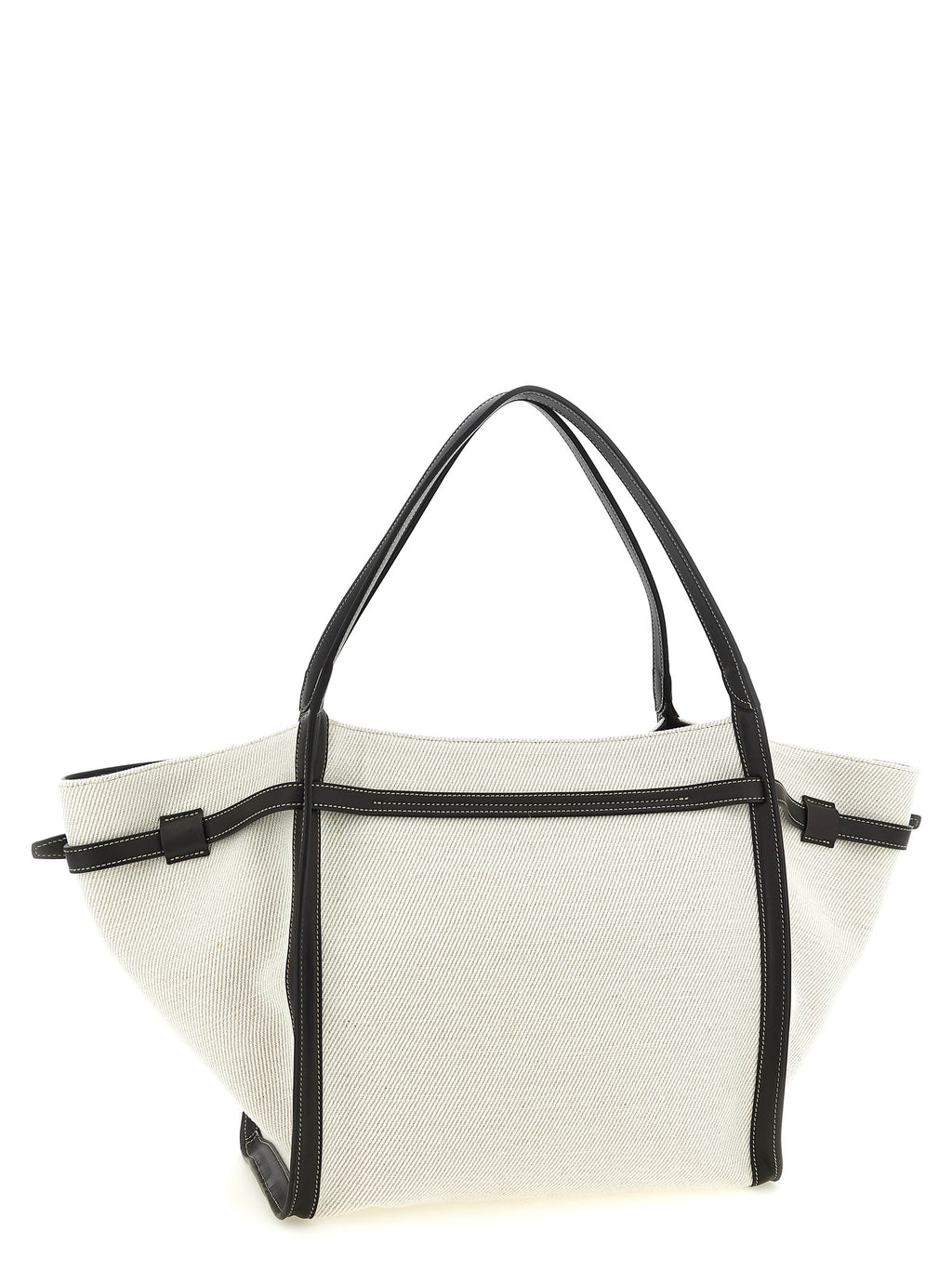 Multicolour Linen Tote Bag