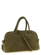 Green Suede Handbag