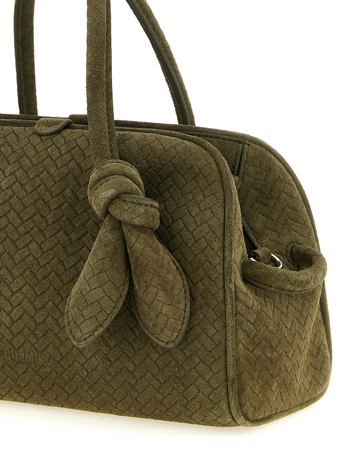 Green Suede Handbag