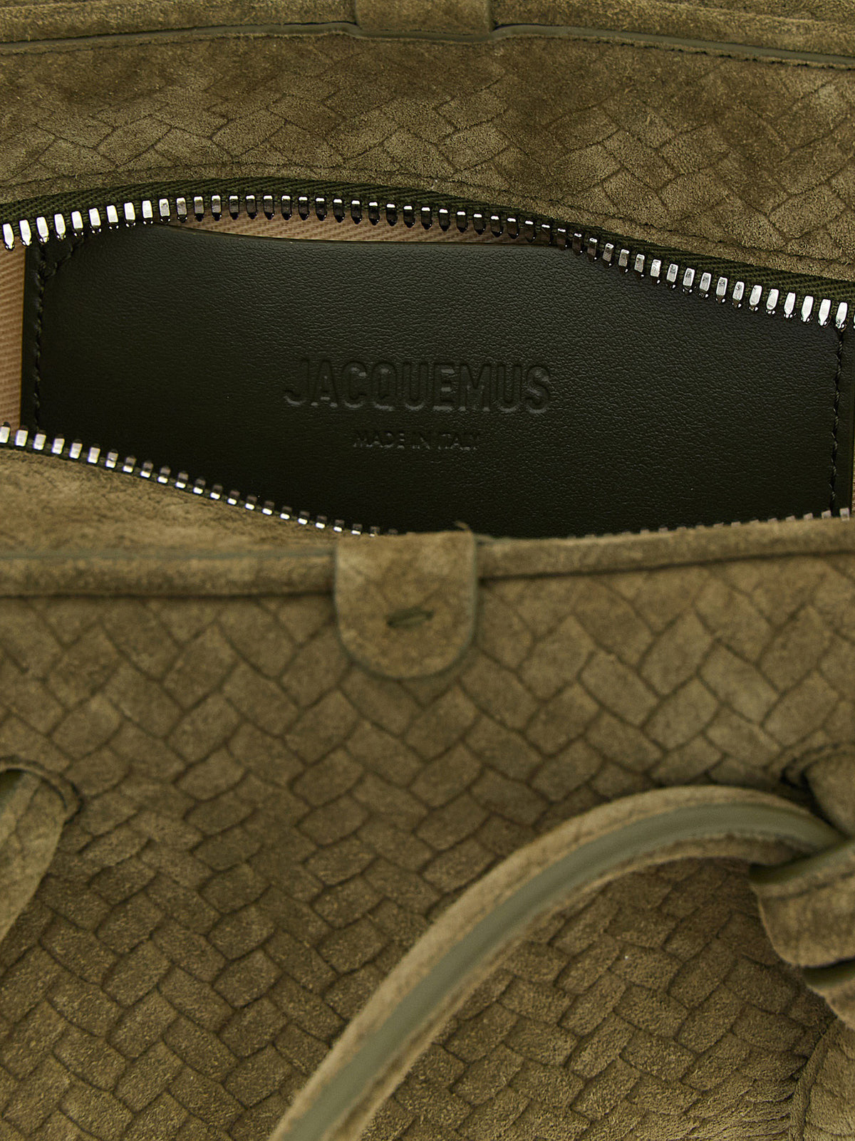 Green Suede Handbag