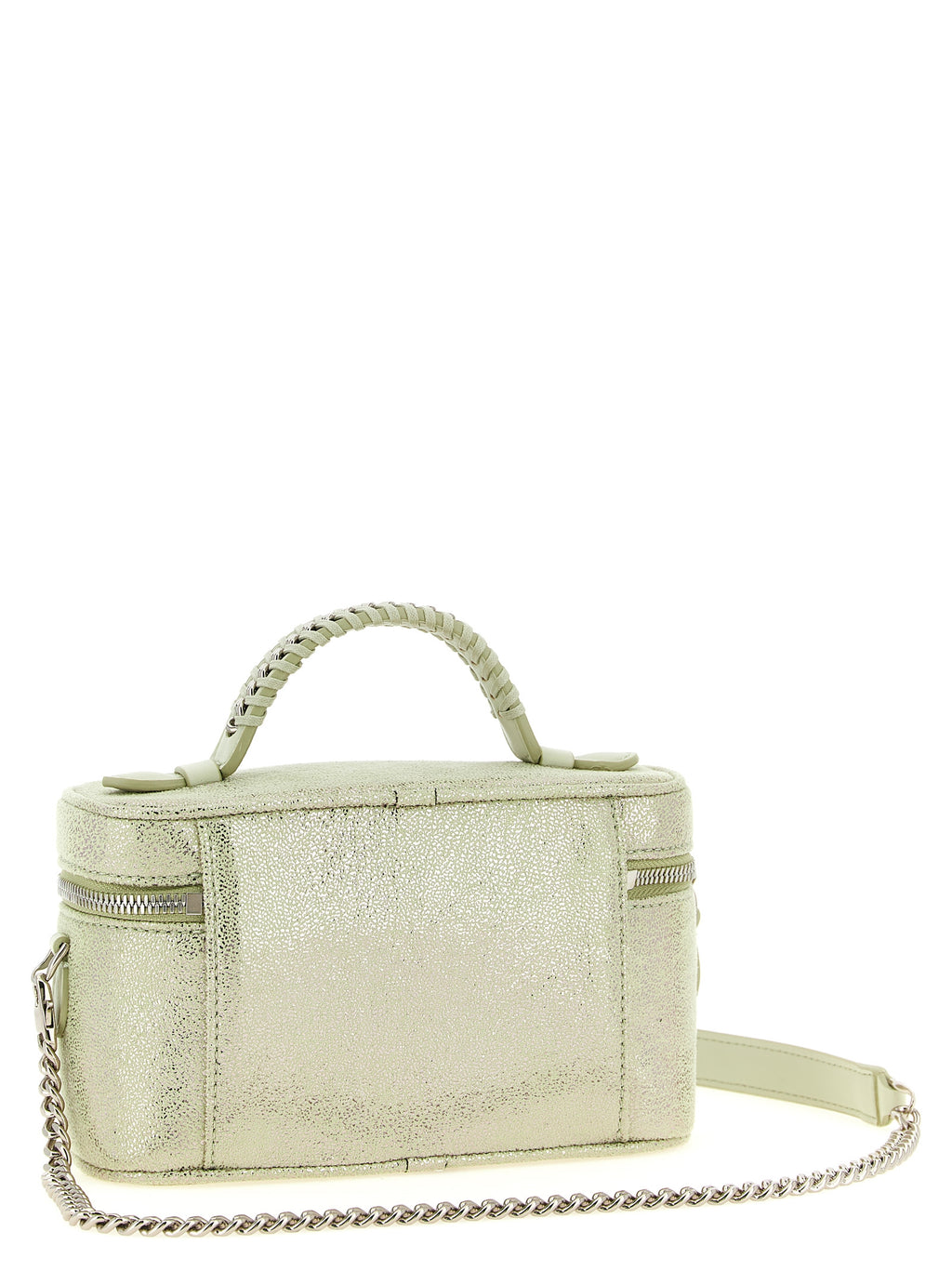 Green Polyester Crossbody Bag
