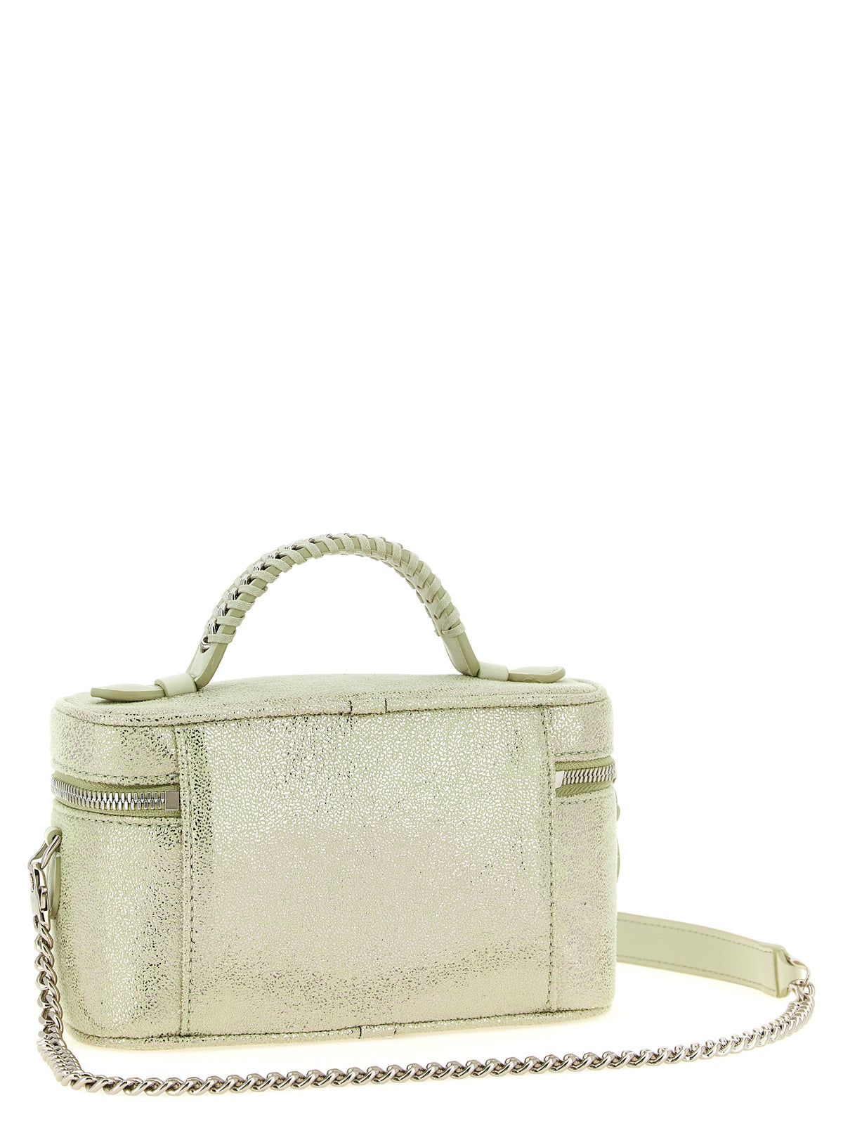Green Polyester Crossbody Bag