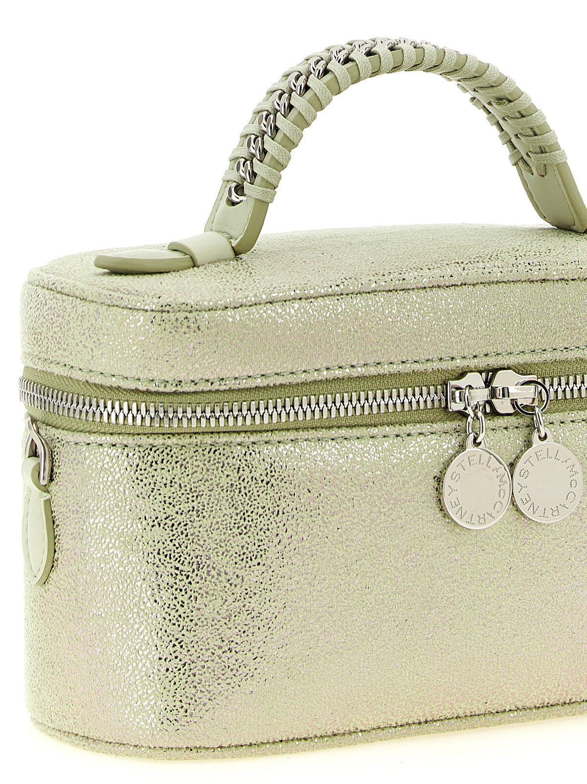 Green Polyester Crossbody Bag