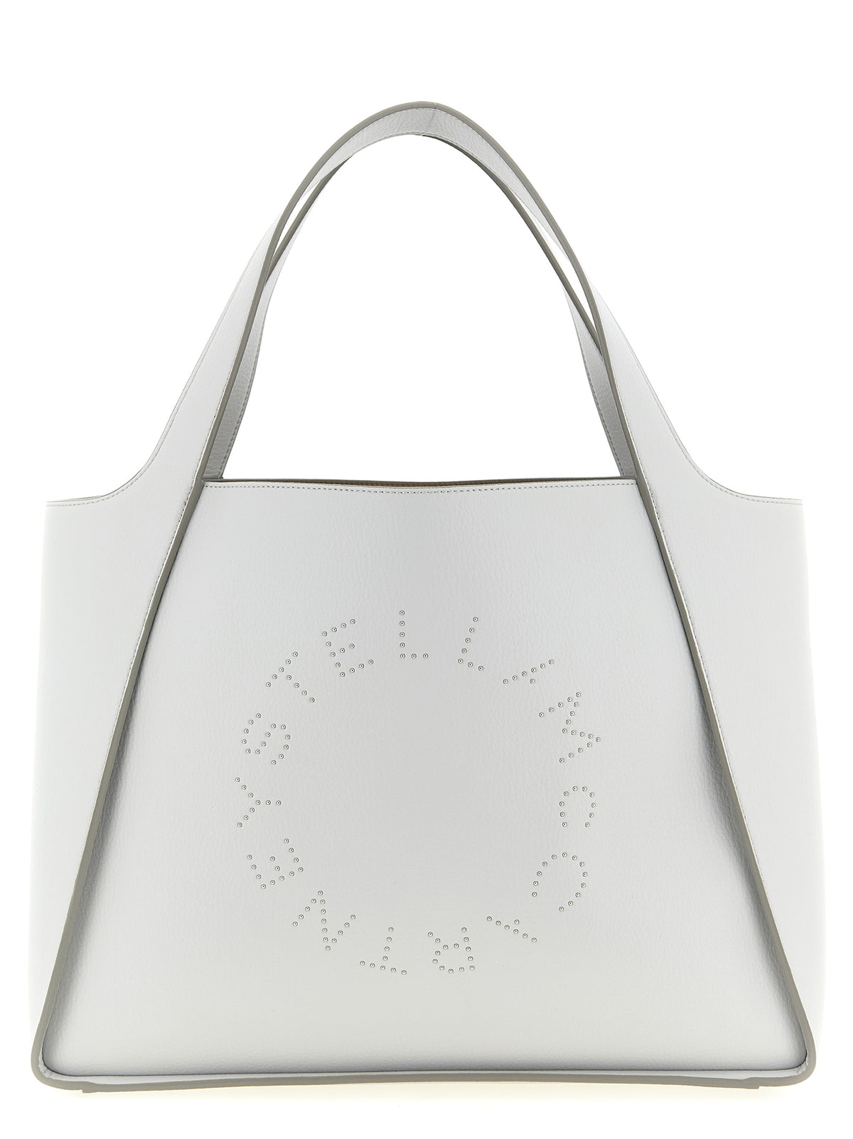 Grey Polyamide Tote Bag