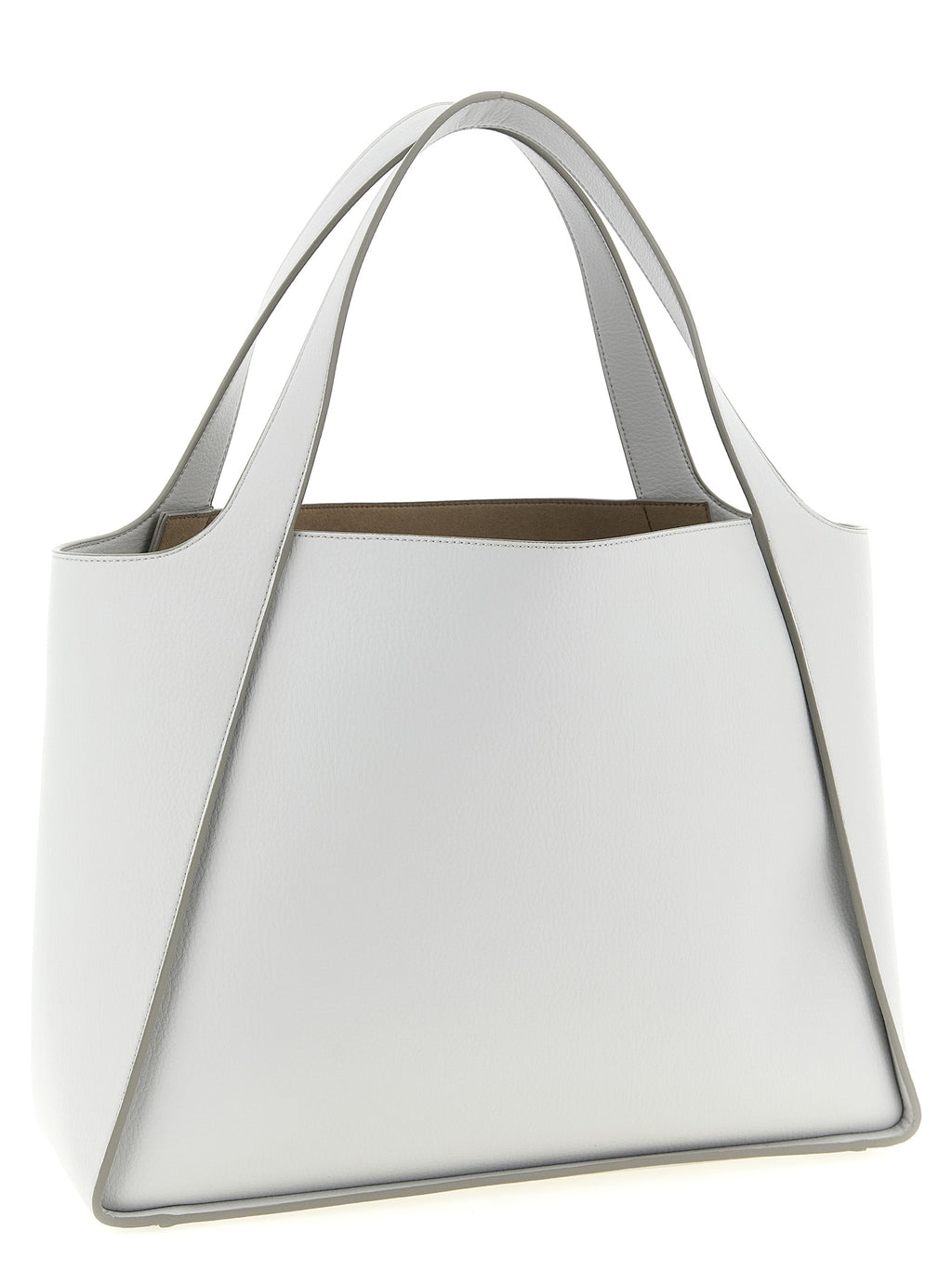 Grey Polyamide Tote Bag