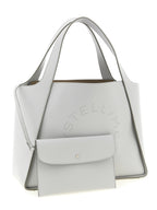 Grey Polyamide Tote Bag