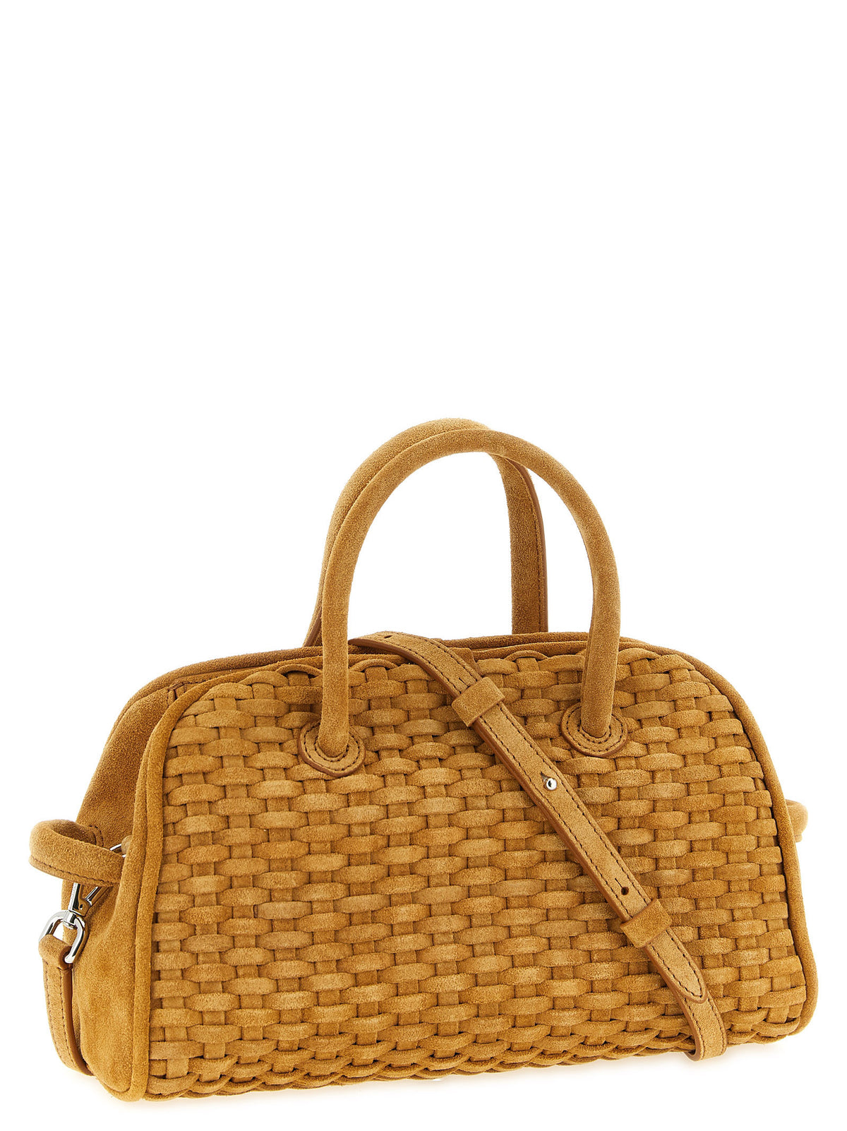 Beige Suede Handbag