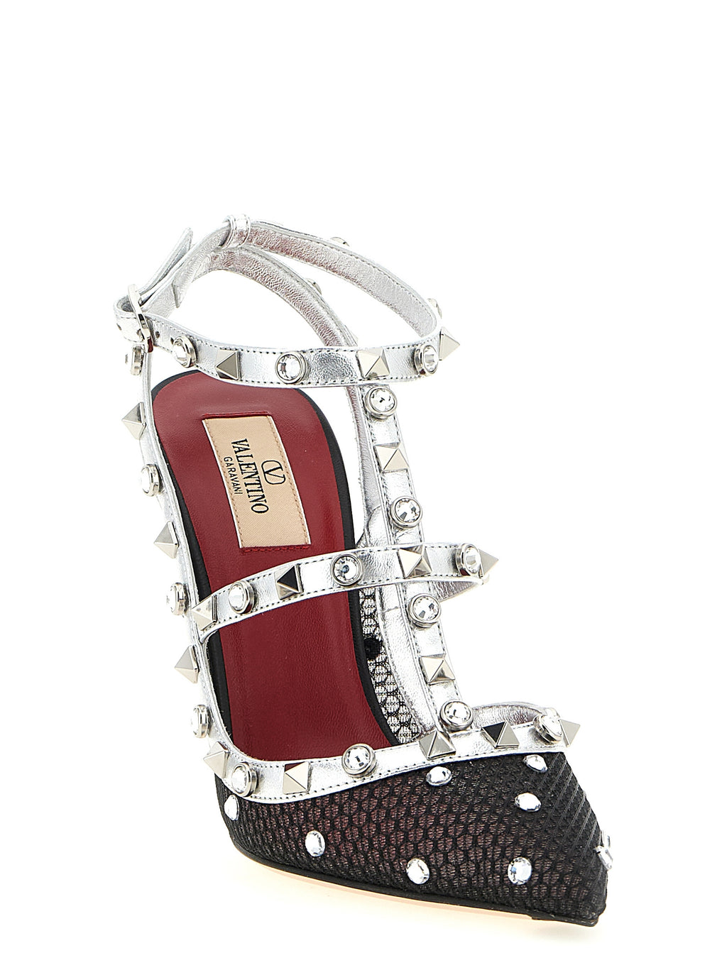 Multicolour Polyester Pumps