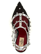 Multicolour Polyester Pumps