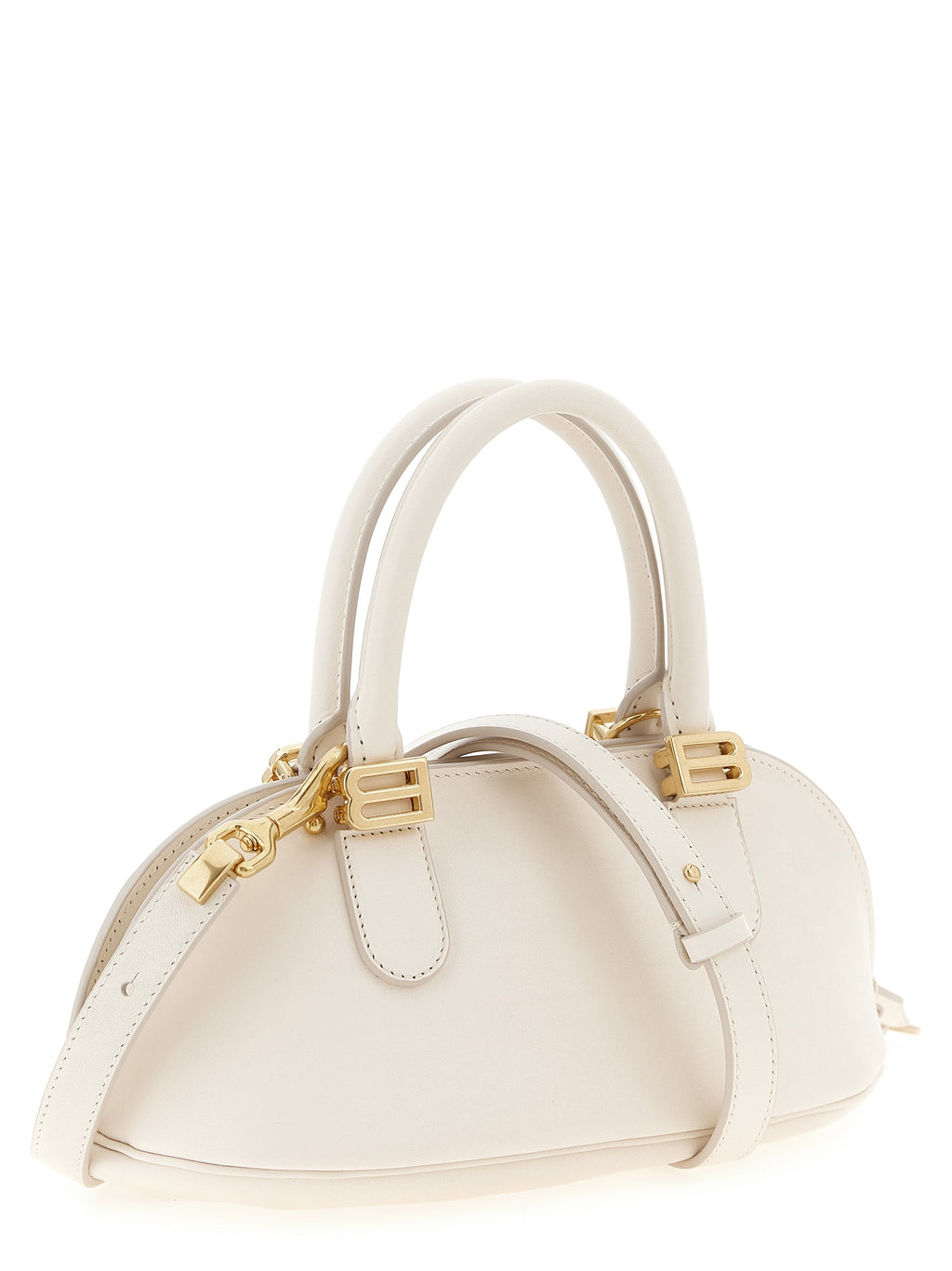 White Leather Handbag