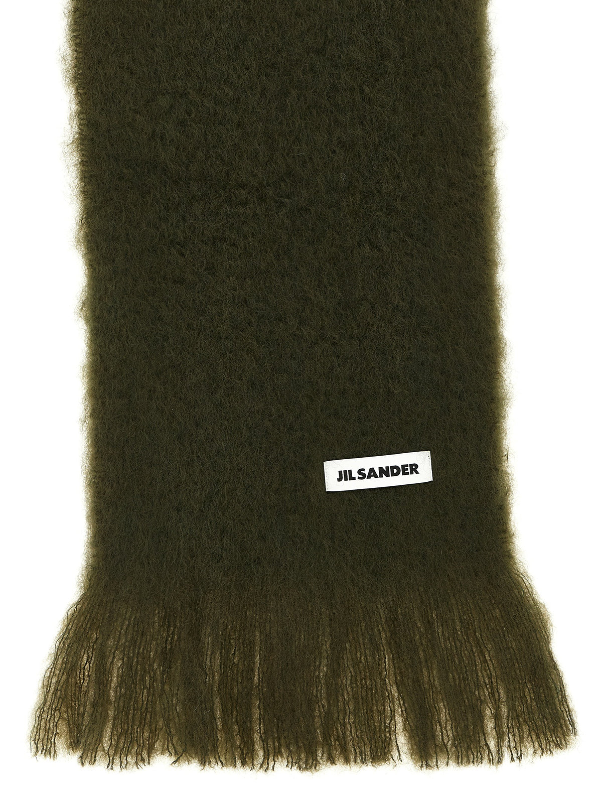 Green Wool Scarf