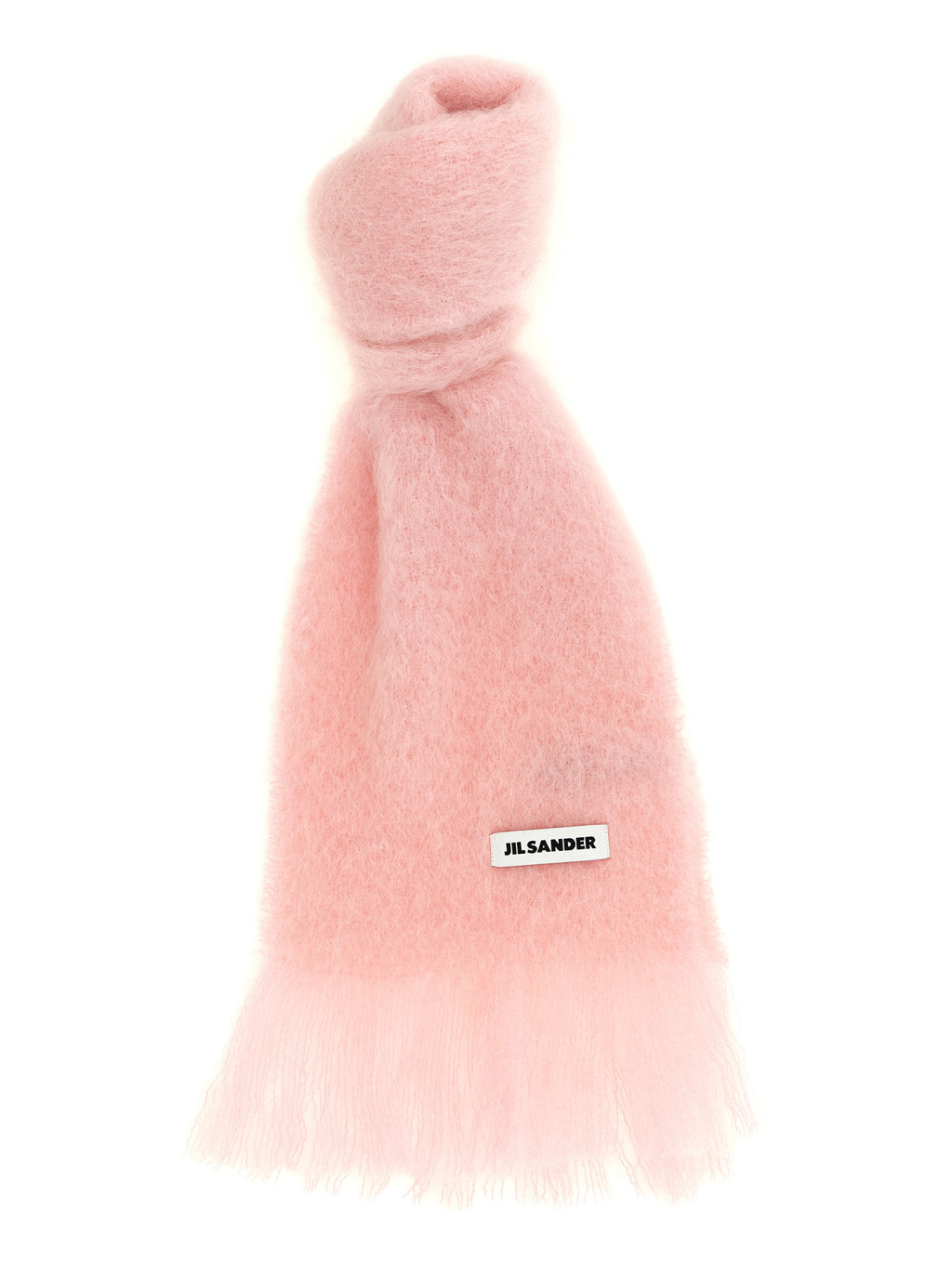 Pink Wool Scarf