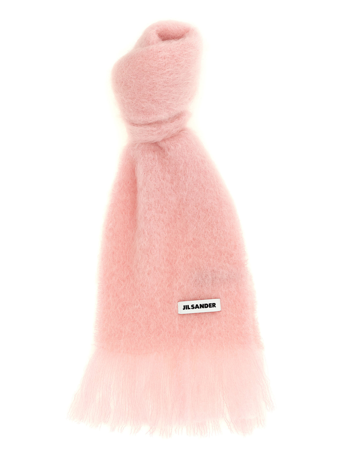 Pink Wool Scarf