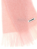 Pink Wool Scarf