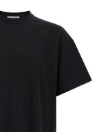 White and Black Cotton T-Shirt