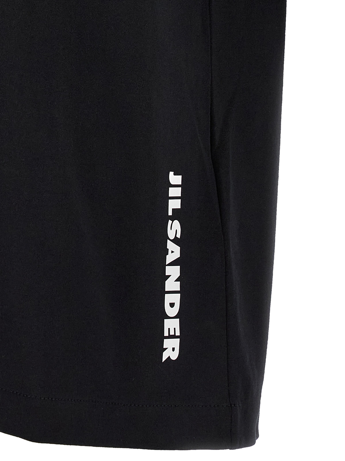 White and Black Cotton T-Shirt