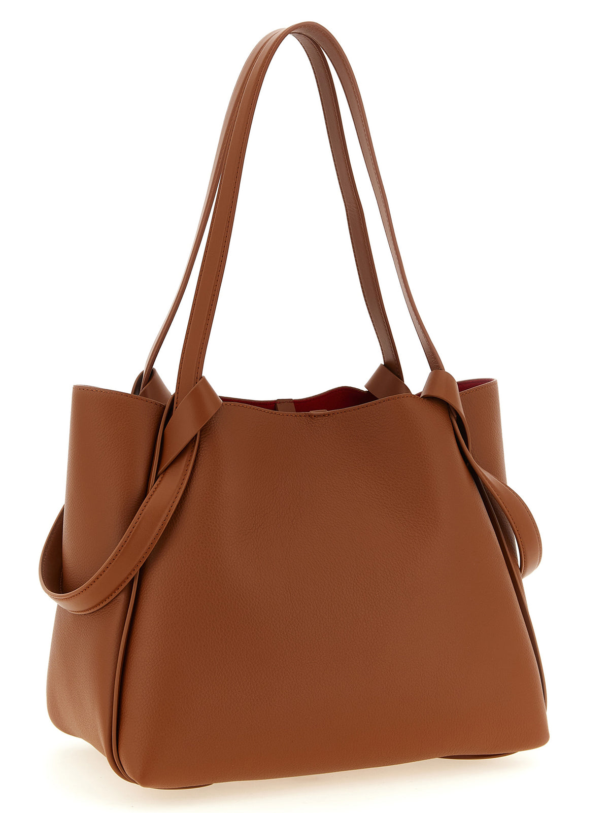 Brown Leather Tote Bag
