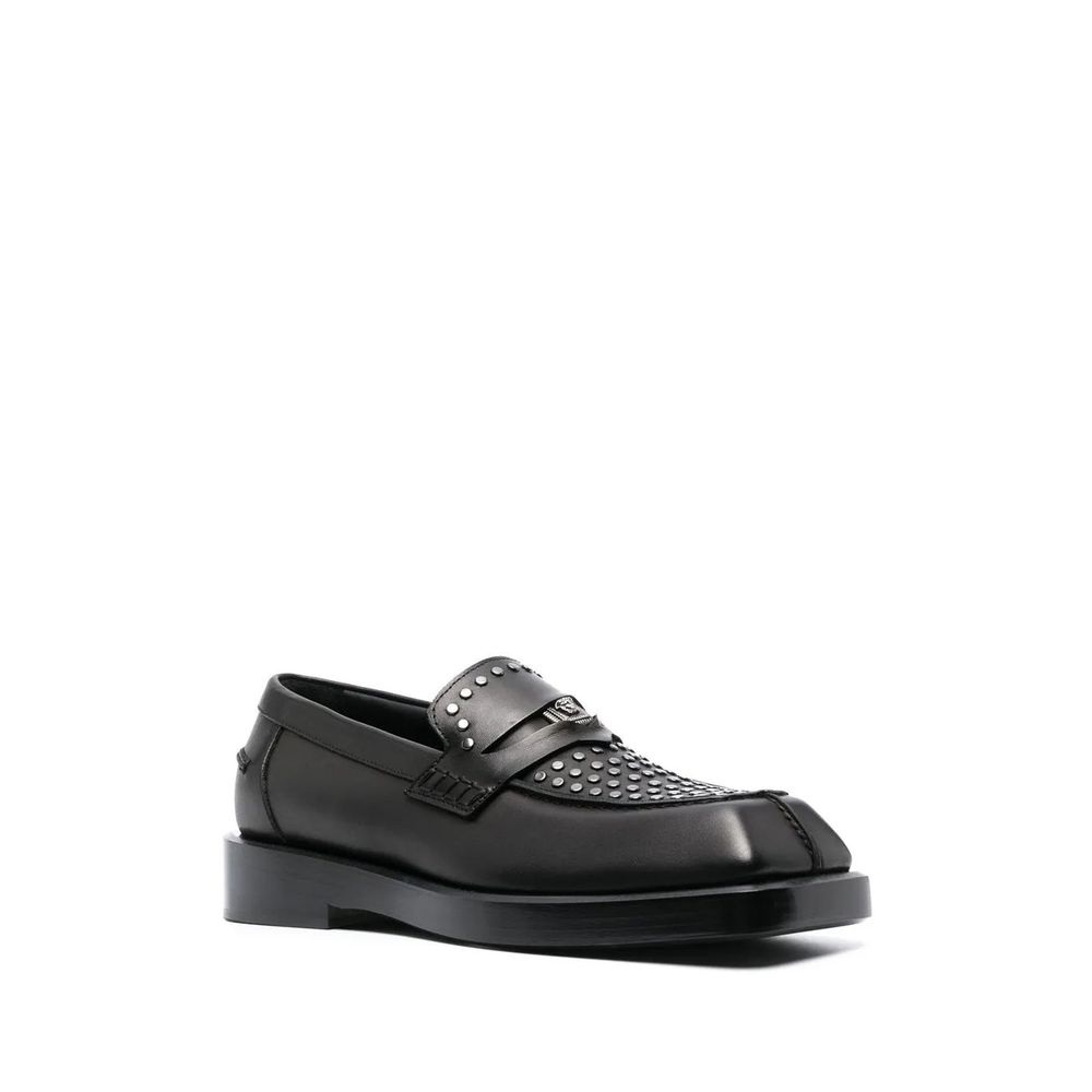 Leather Loafers – Black