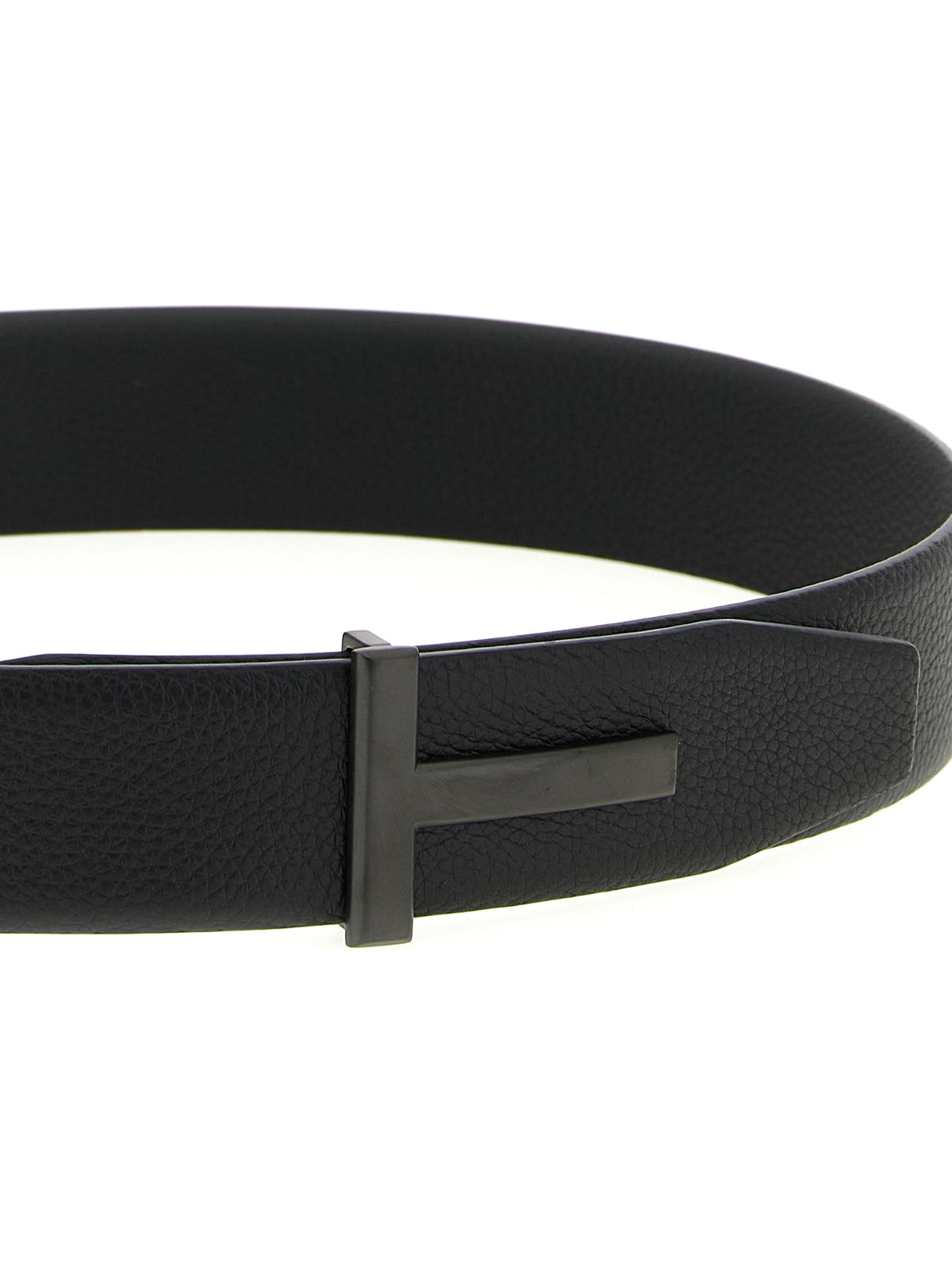 Black Leather Belt