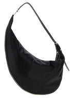Leather Shoulder Bag – Black