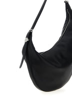 Leather Shoulder Bag – Black