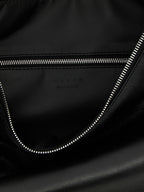 Leather Shoulder Bag – Black