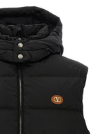 VLogo Nylon Jacket – Black