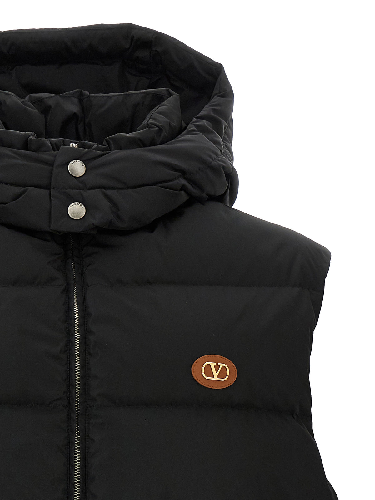 VLogo Nylon Jacket – Black