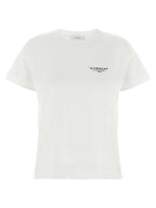 White and Black Cotton T-Shirt