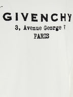 White and Black Cotton T-Shirt