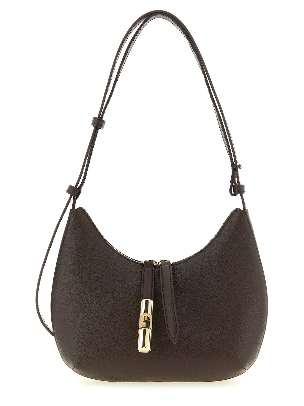 Brown Leather Shoulder Bag
