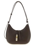 Brown Leather Shoulder Bag