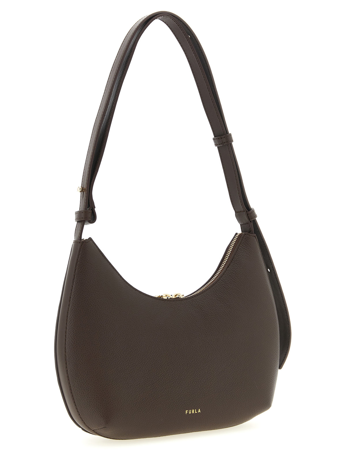 Brown Leather Shoulder Bag