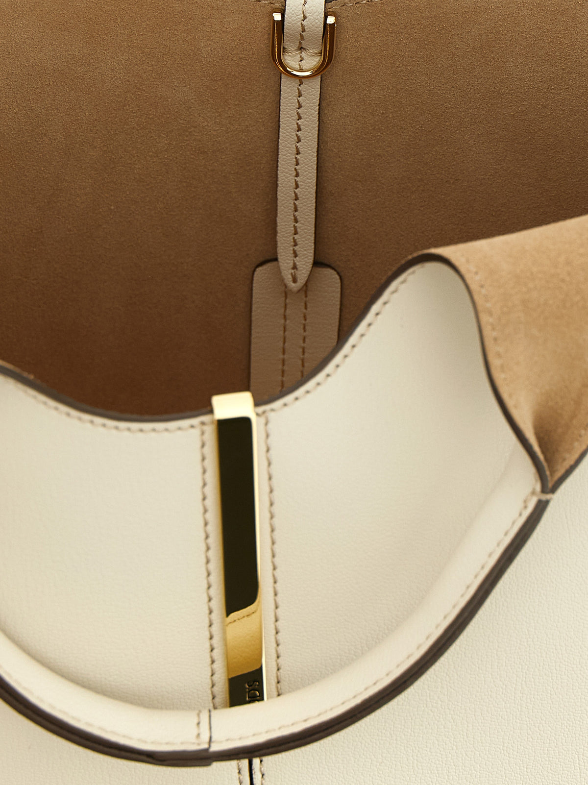 Leather Tote Bag – White