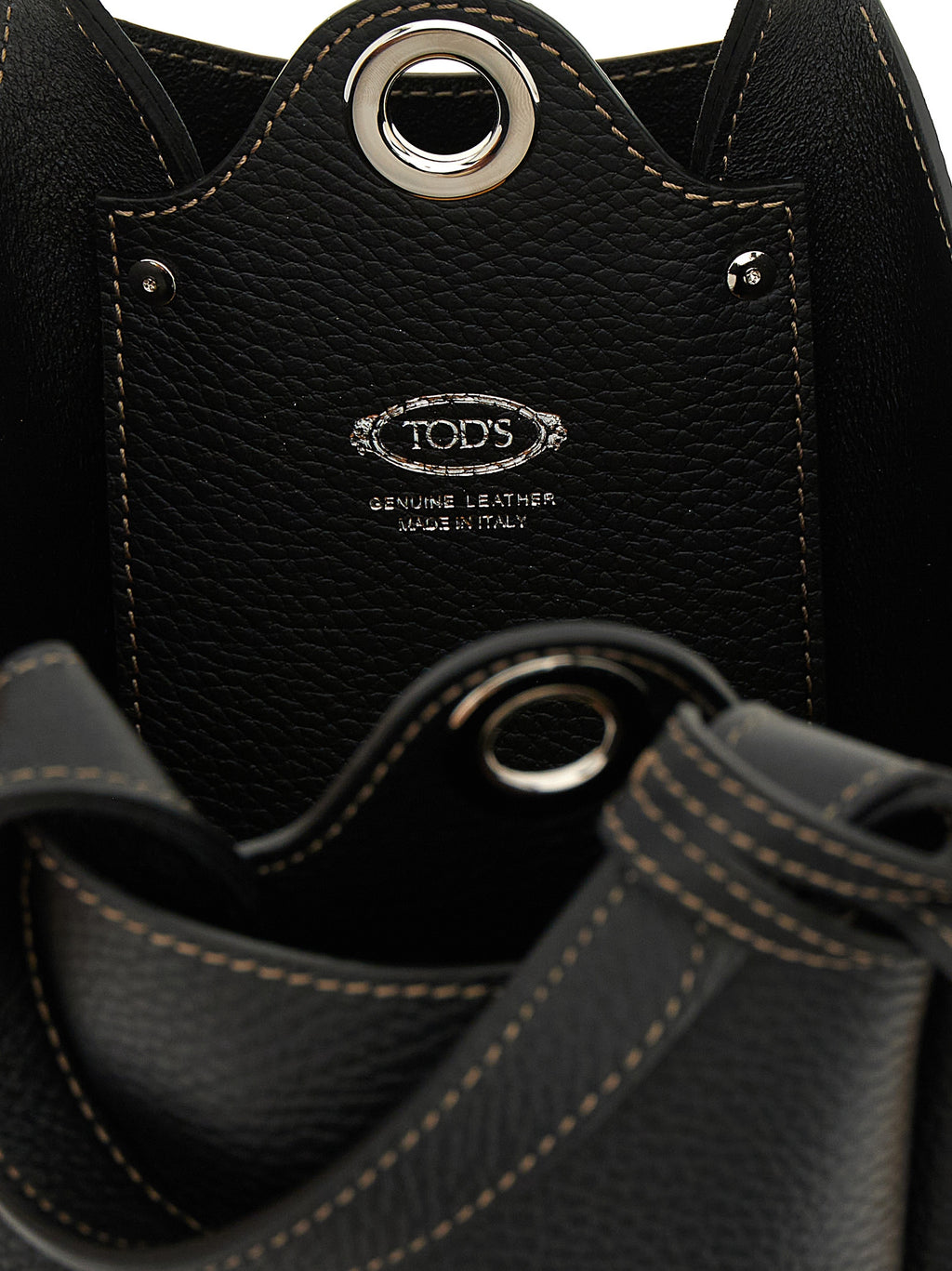 Leather Handbag – Black
