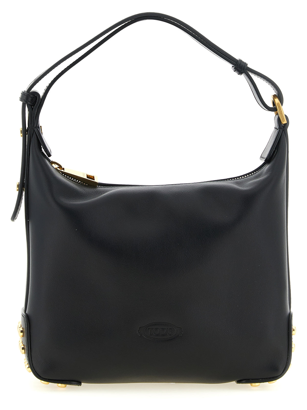 Black Leather Shoulder Bag