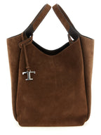 Brown Suede Handbag