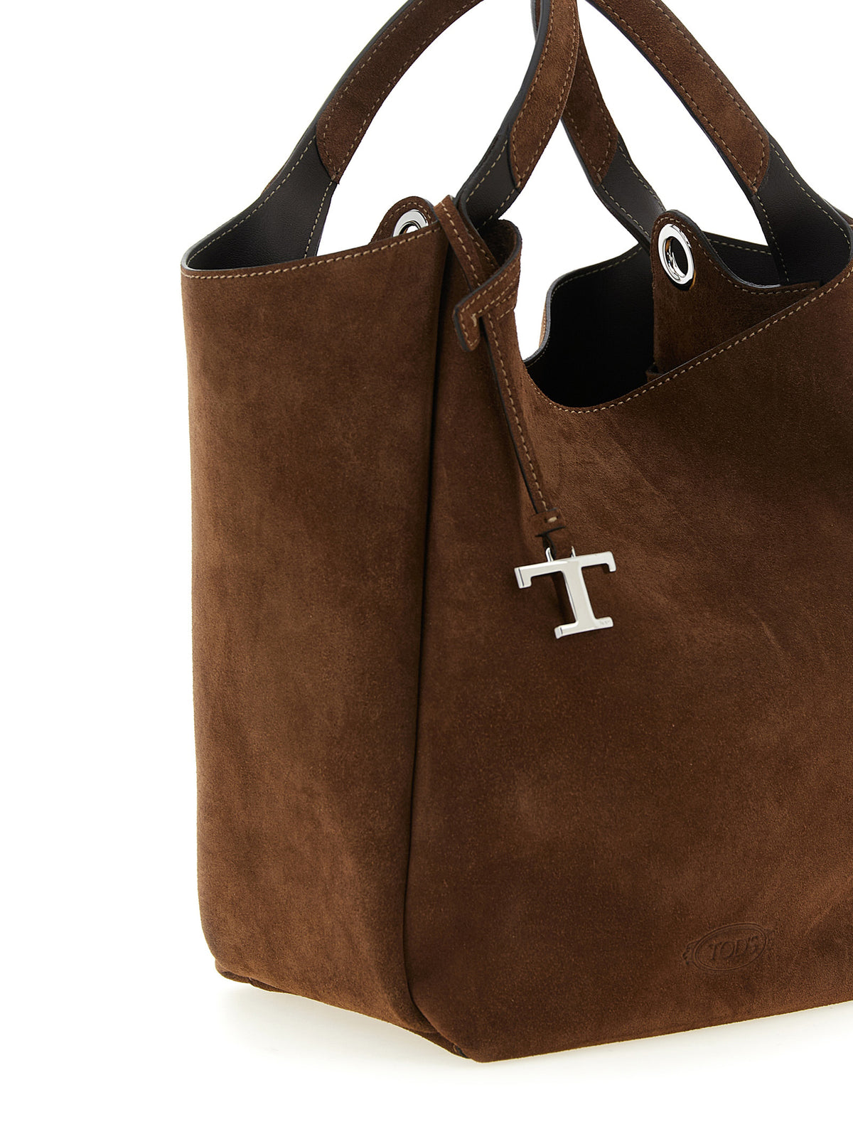 Brown Suede Handbag