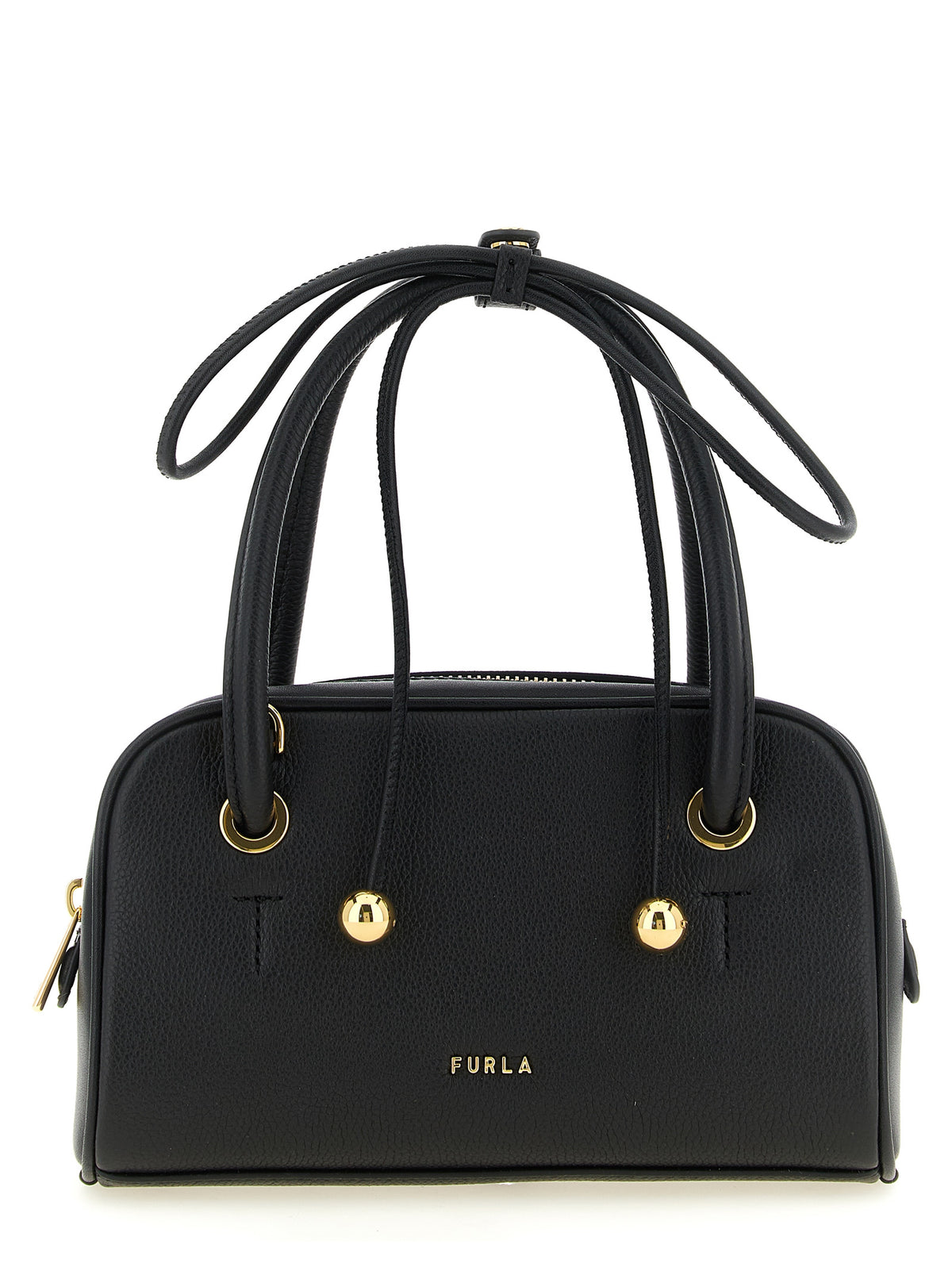 Black Leather Handbag