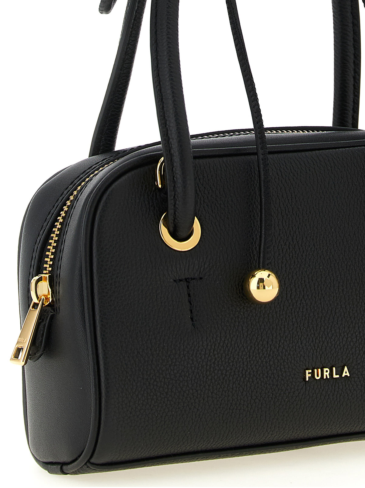 Black Leather Handbag