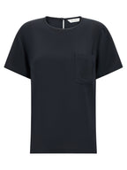 Black Silk Blouse