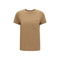 Beige Cotton T-Shirt
