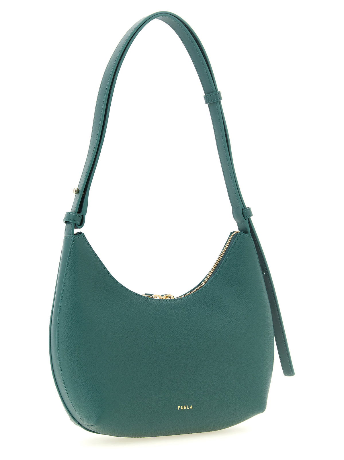 Green Leather Shoulder Bag