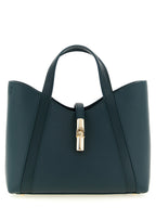 Green Leather Tote Bag