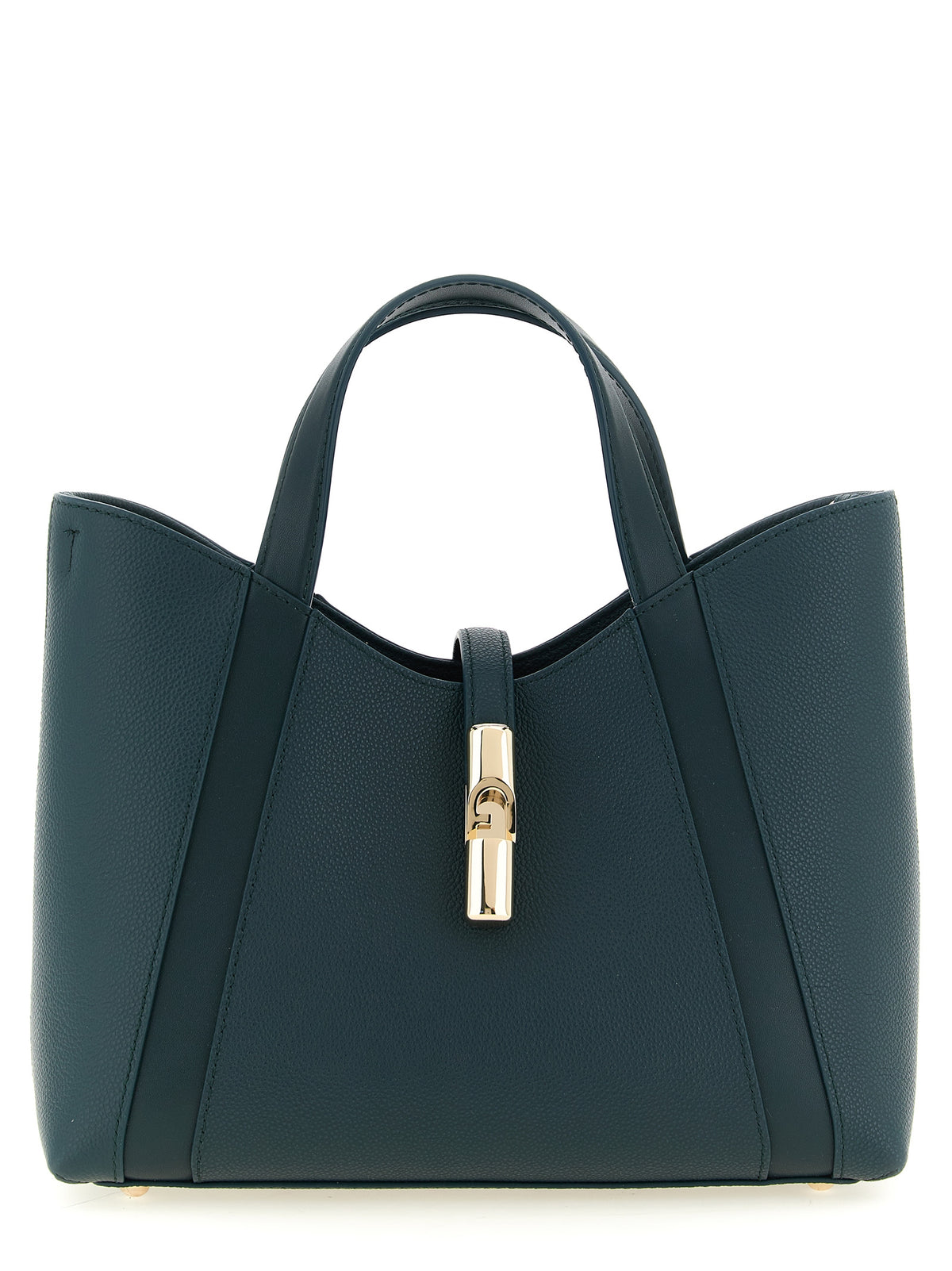 Green Leather Tote Bag