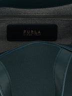 Green Leather Tote Bag