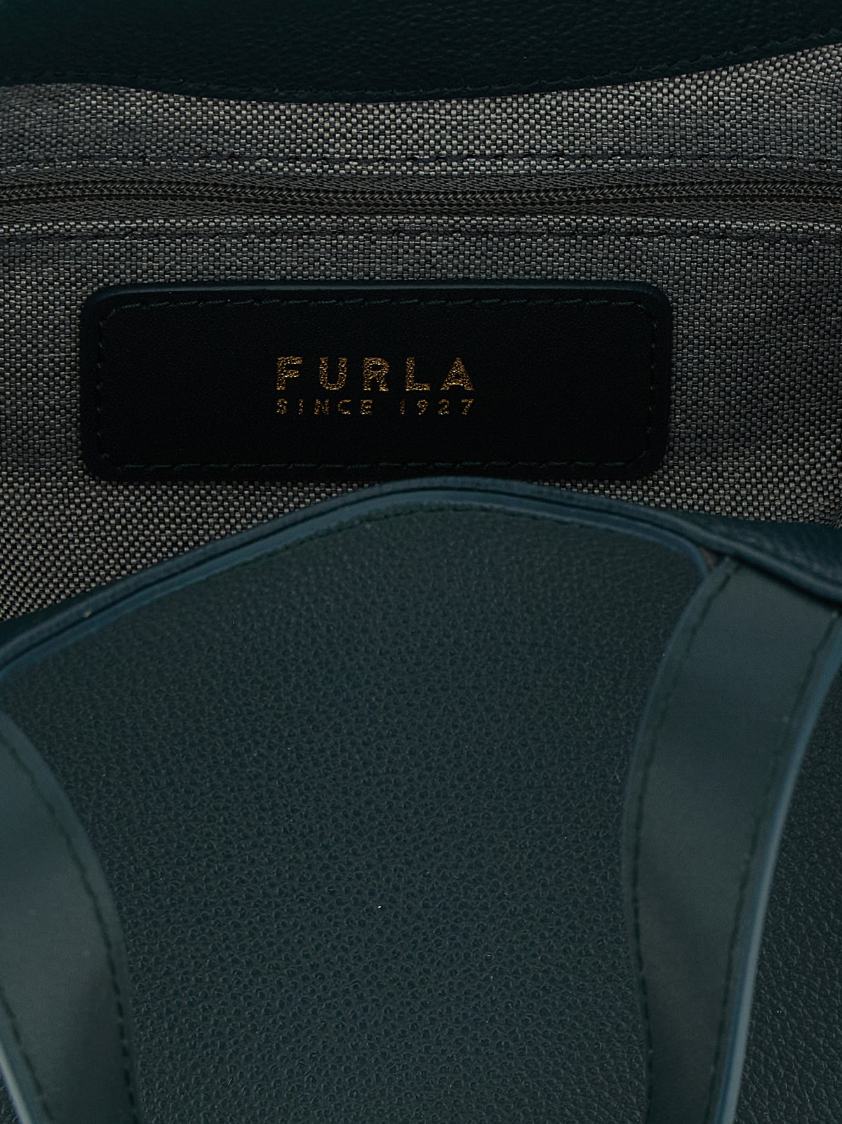 Green Leather Tote Bag