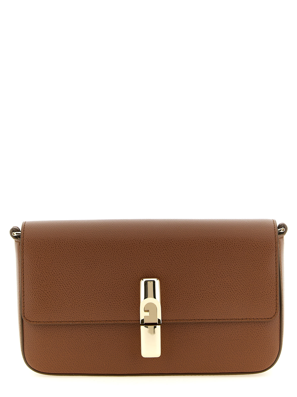 Brown Leather Crossbody Bag
